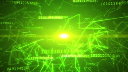 数字科技动态背景视频