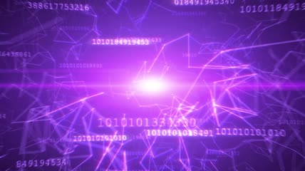 数字科技动态背景视频