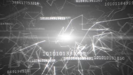 数字科技动态背景视频