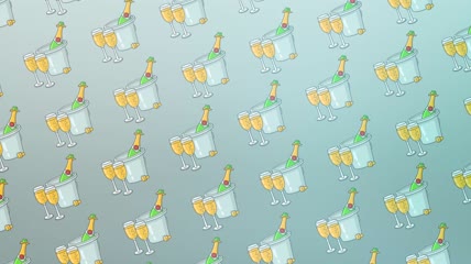 冰镇起泡酒