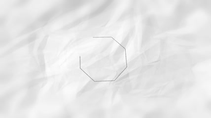 纸张文字logo片头展示