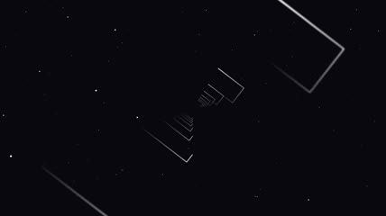 星空隧道汇聚成logo