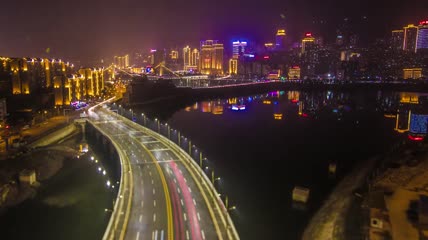 重庆万州夜景