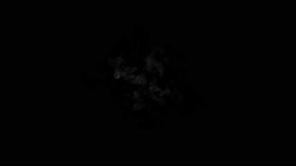 微弱的白色烟雾爆发8 透明通道