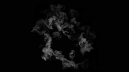 MOGRAPH效果器-烟雾灰尘-微弱的烟雾爆裂6 透明通道 4K