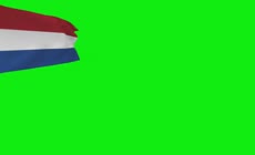 荷兰国旗绿屏抠像
