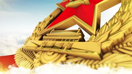 八一建军节片头AE模板5