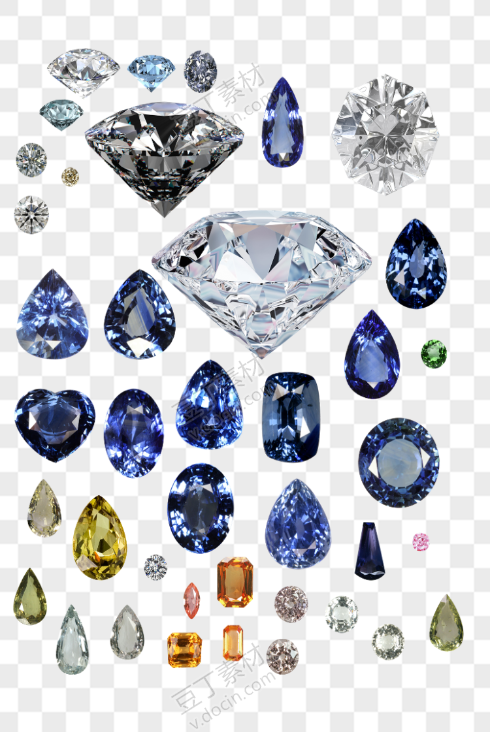 各式钻石