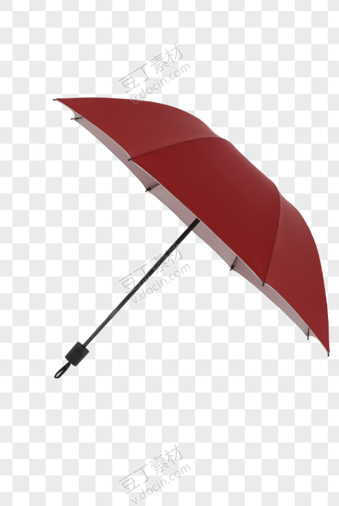 加厚银胶雨伞
