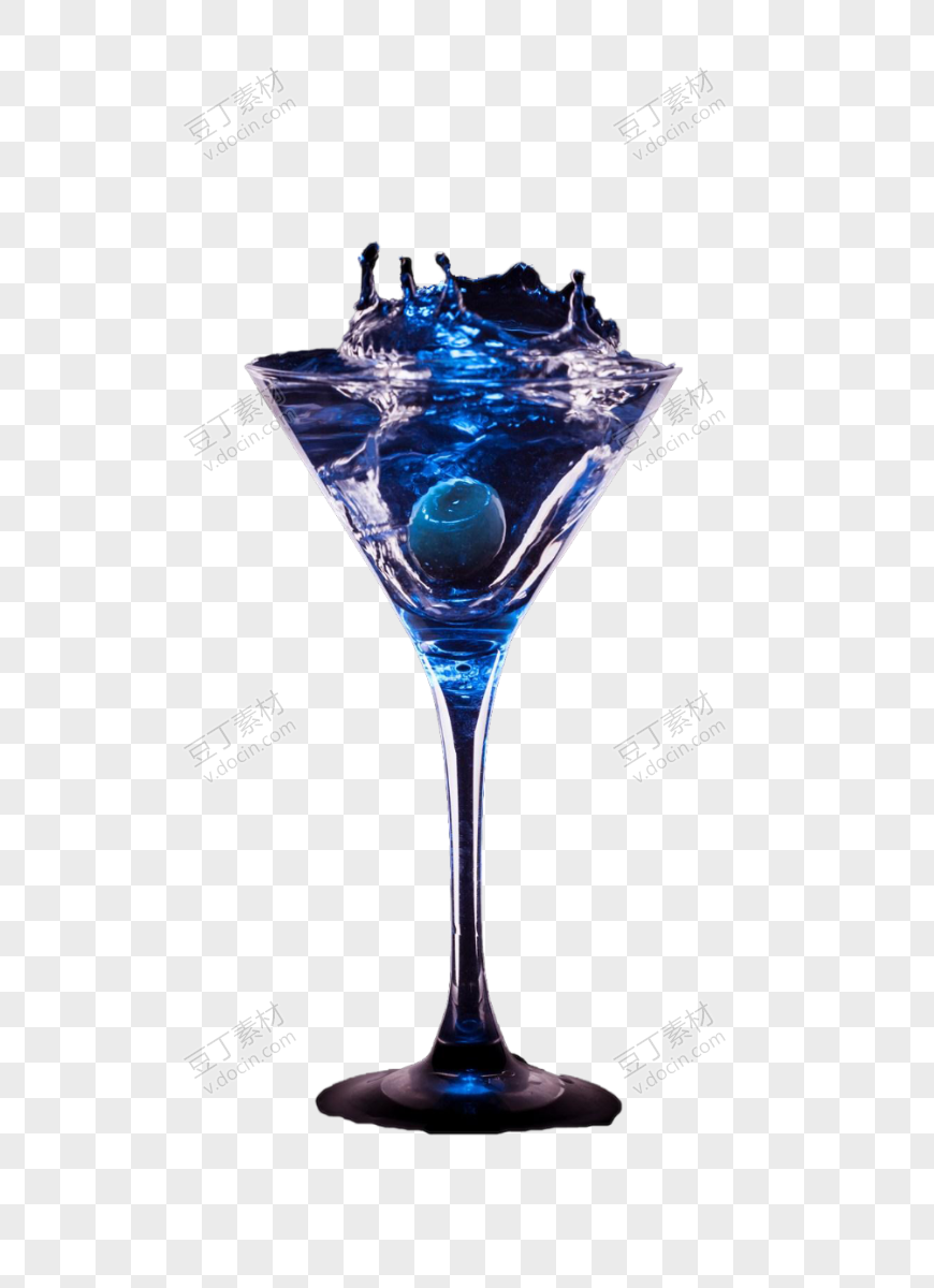 蓝莓鸡尾酒