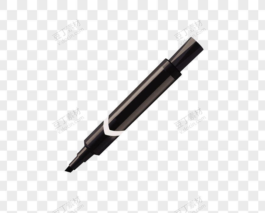 黑色标记笔