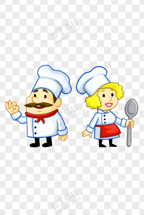 两个厨师