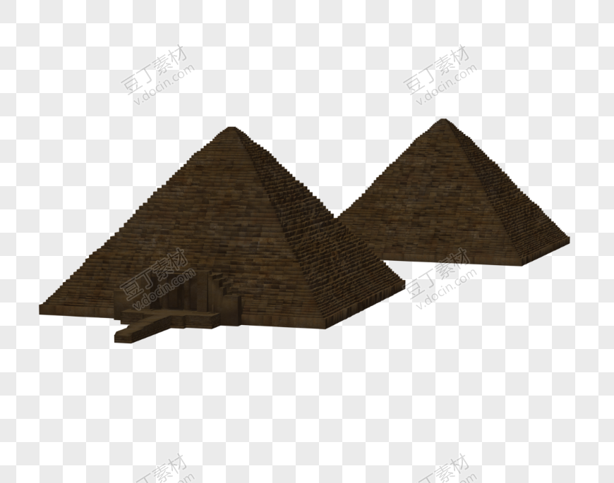 褐色金字塔