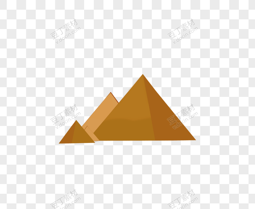 卡通金字塔埃及