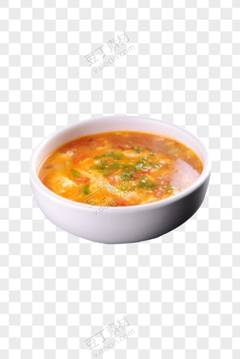 番茄笋干蛋花汤