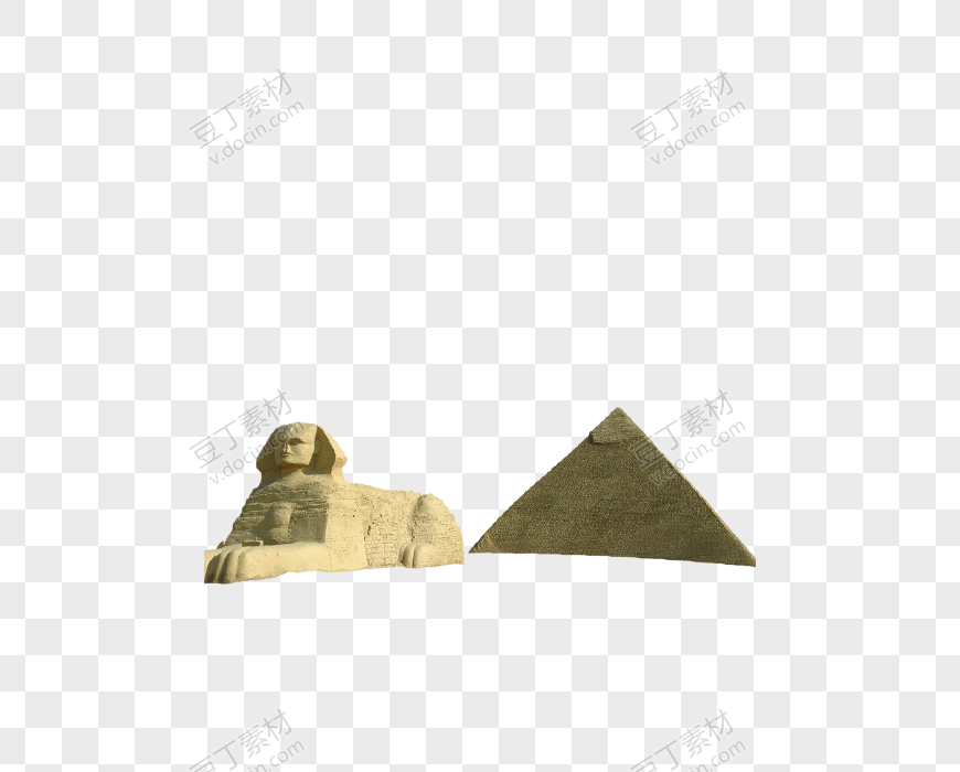 狮身人面像金字塔