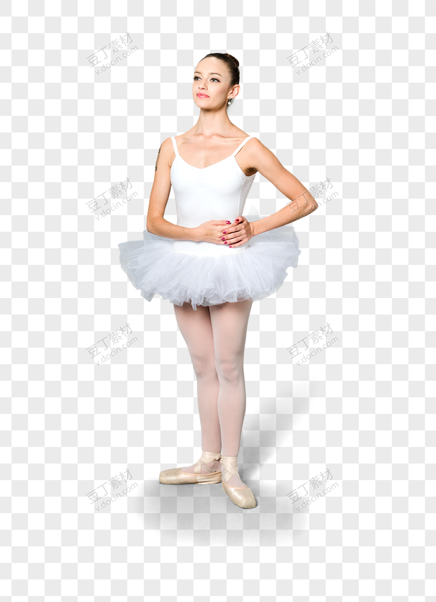 时尚芭蕾舞女孩