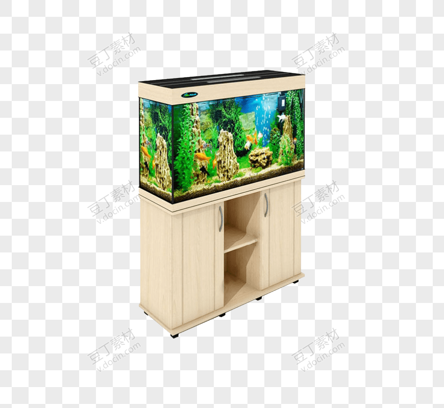 家装柜式鱼缸