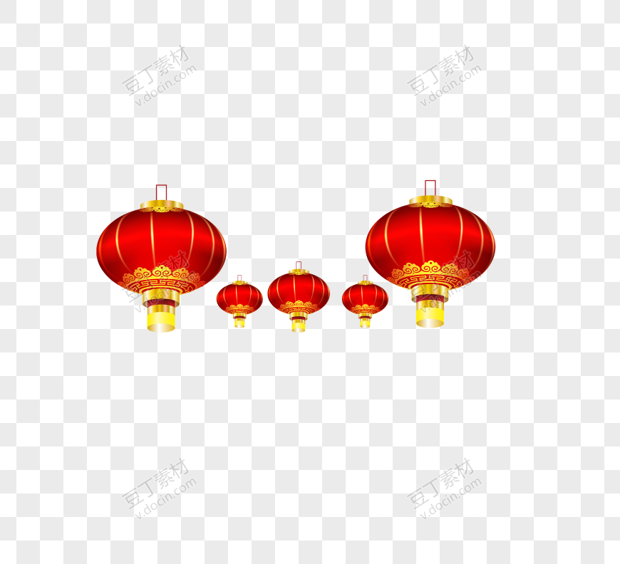 中国古代大红灯笼