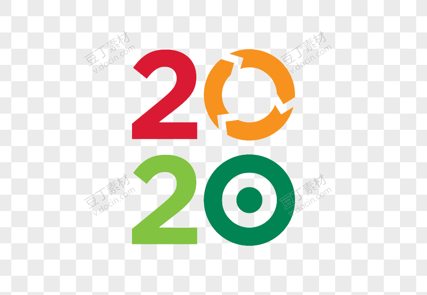 彩色个性拼接2020
