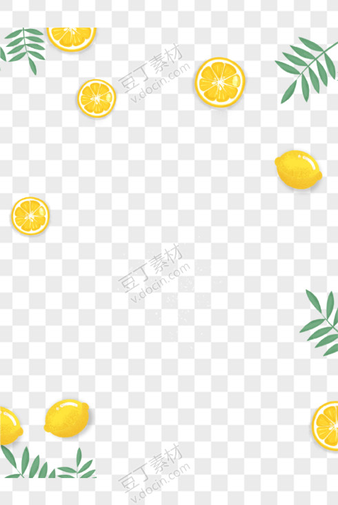 夏季清新水果柠檬