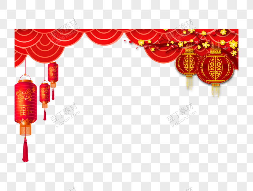 中国风新年舞台banner