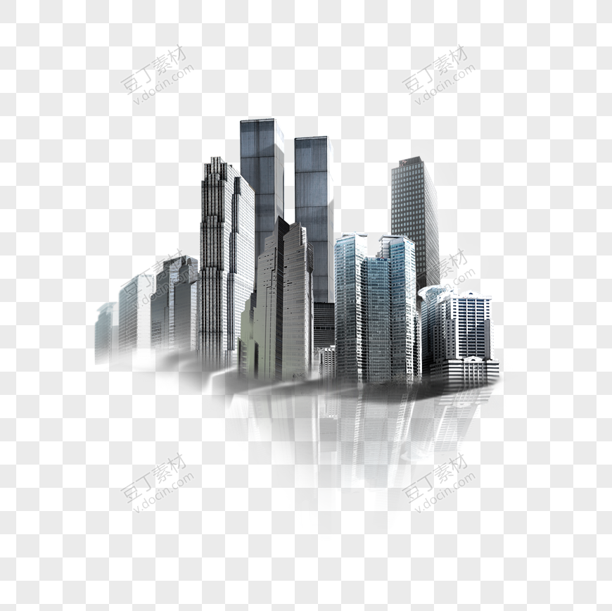现代城市高楼