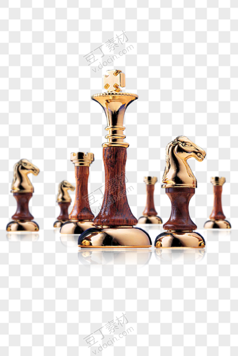 金色的国际象棋