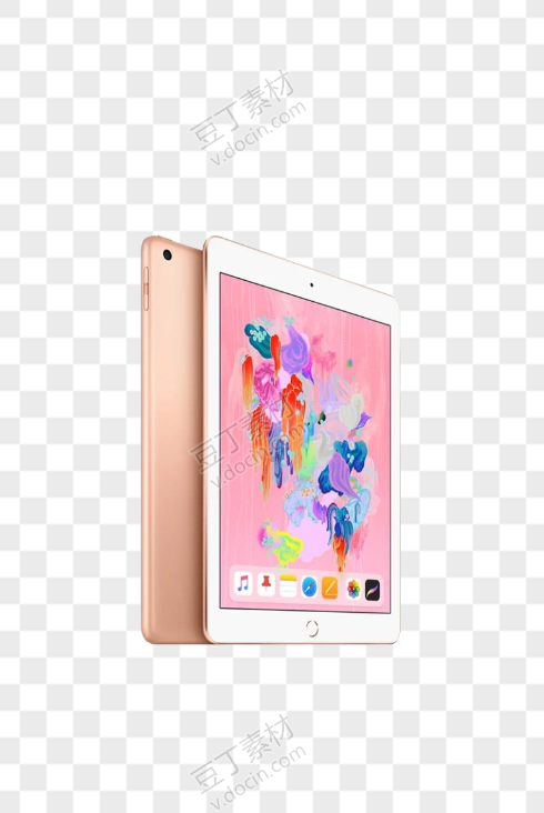 玫瑰金苹果电脑iPad