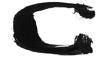 26个细毛笔英文字母动画 透明通道