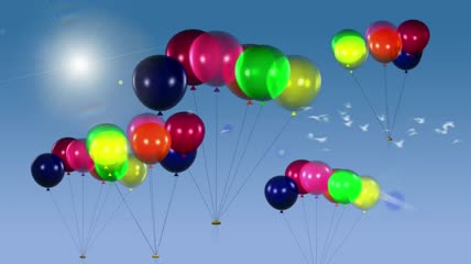 气球海鸥3D建模