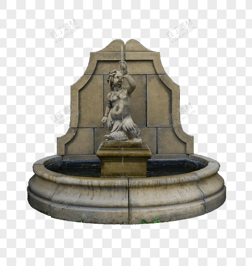 欧式座台雕塑喷泉