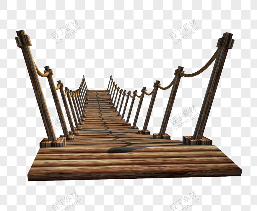 木板吊桥