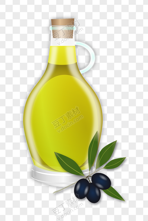 手绘橄榄油