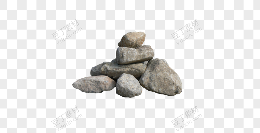 一摞石头