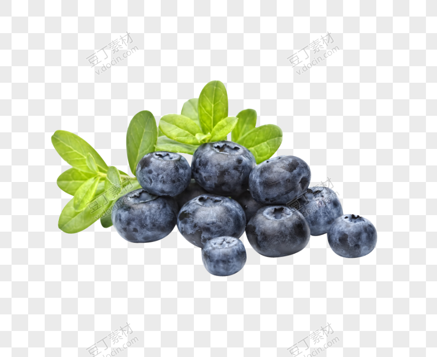 一堆水果蓝莓