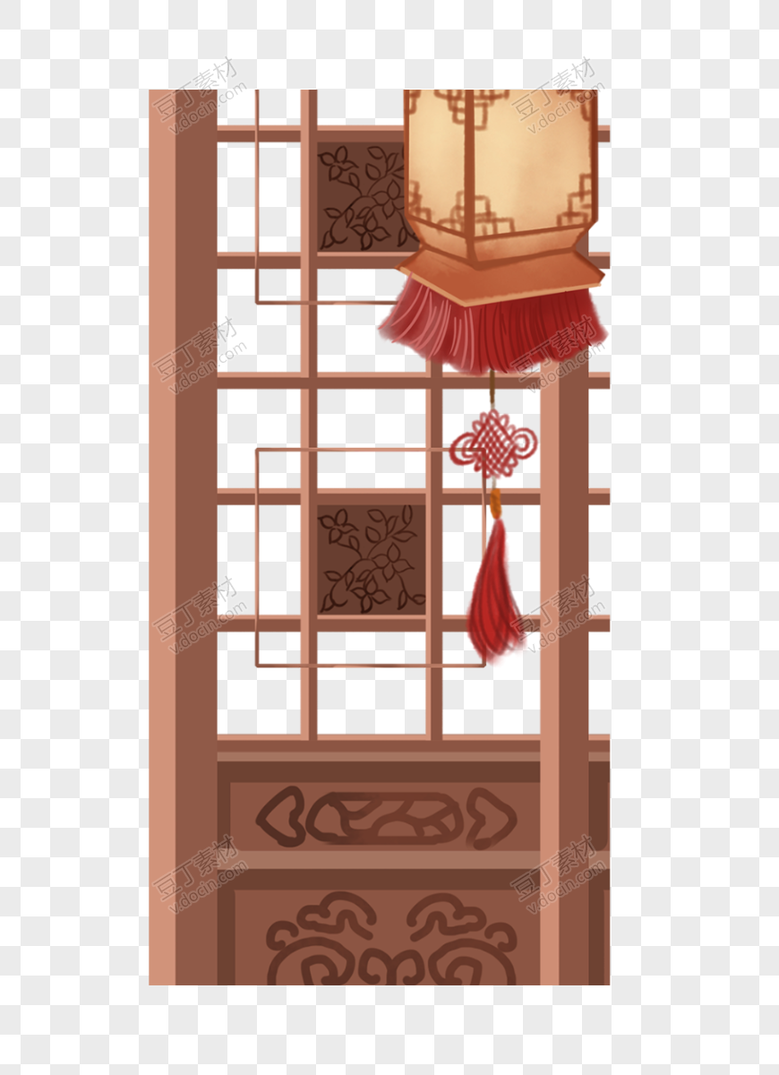 古代木门装饰