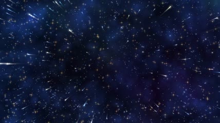 夜空流星穿梭背景