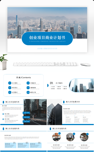 完整框架创业项目商业计划书模板