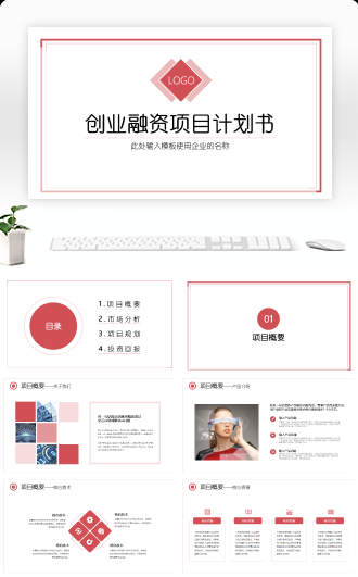 极简创业融资项目计划书