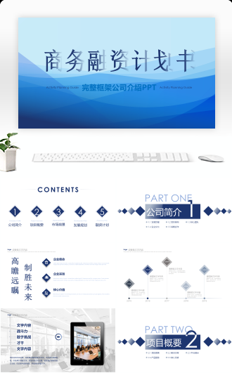 1107商务融资计划书（蓝）