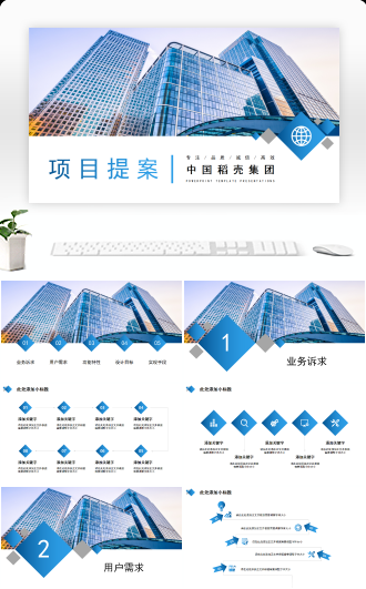 商业项目提案通用模板