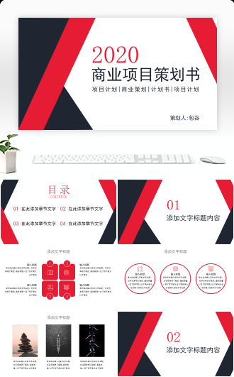 商务项目计划书策划书计划书通用
