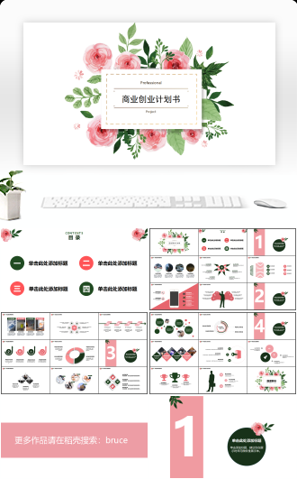 商业创业计划书极致模板