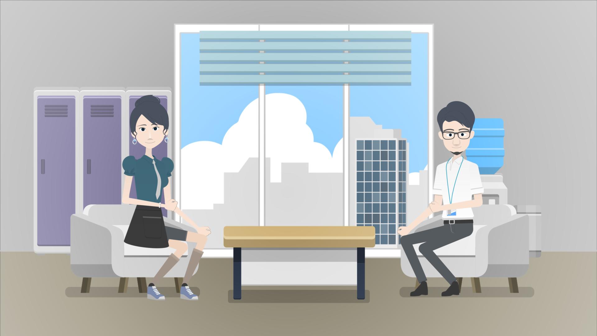 政策解读 面试MG动画AE模板