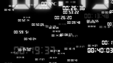 数字时间穿越AE模板2