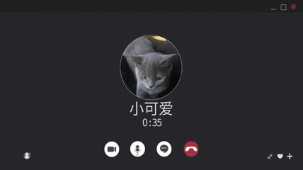 语音通话对话框