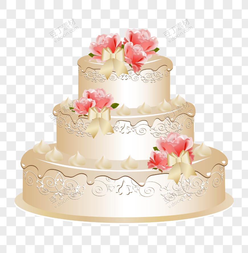 婚礼蛋糕 (21)