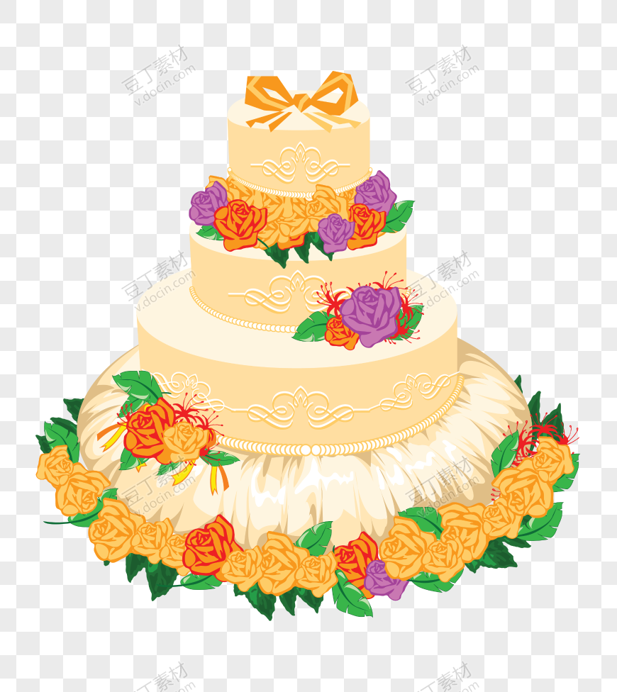 婚礼蛋糕 (38)