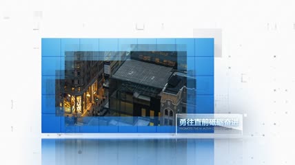 简洁的AE相册模板